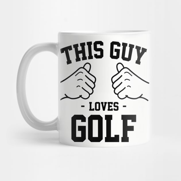 This guy loves golf by Lazarino